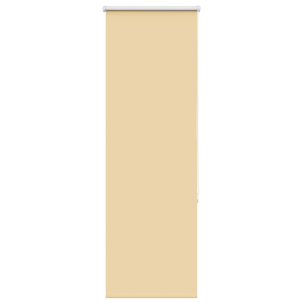 Roller Blind Blackout Beige 40x150 cm Fabric Width 35.7 cm Polyester